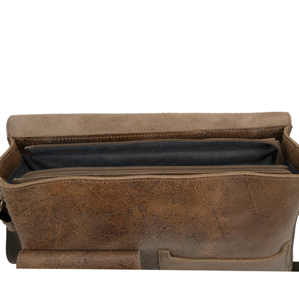 Męska torba skórzana Canaletto A4 vintage – elegancja i funkcjonalność TM245s227