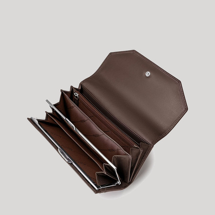 Portfel damski skórzany PUCCINI VULCANO VC92519 2 Brązowy