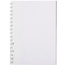 bialy z biala spirala, notatnik A6
