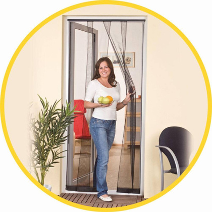 Moskitiera drzwiowa lamelowa 100x220 poliester+taśma rzep