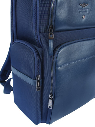 Duży plecak miejski Aeronautica Militare Task niebieski