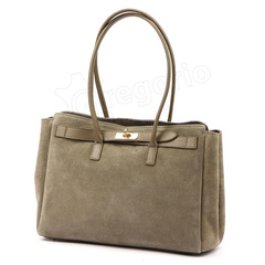 Torebka damska skórzana 10.004 Taupe