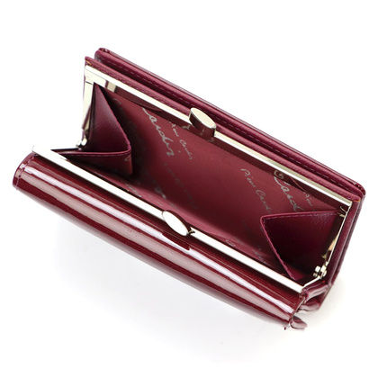 Portfel damski skórzany PIERRE CARDIN 05 LINE 108 Fioletowy