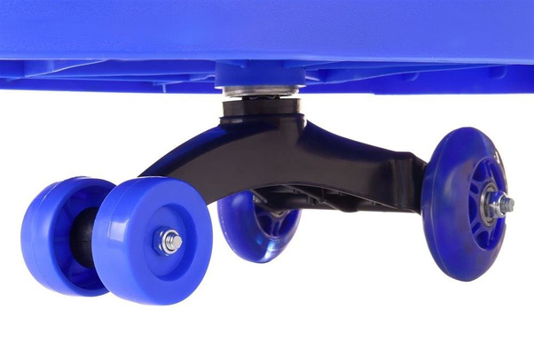 Jeździk Grawitacyjny FUNFIT KIDS ze świecącymi kołami LED Niebieski