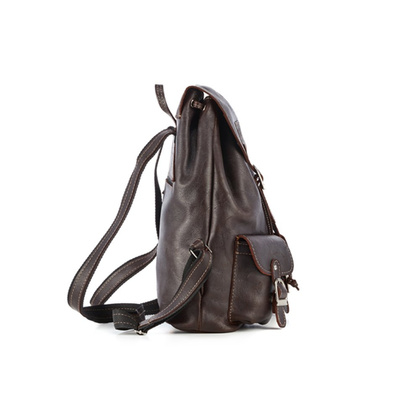 Plecak skórzany KEMER VOOC RETRO TC13 Brązowy