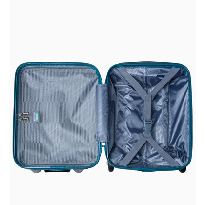 Mała kabinowa walizka PUCCINI PARIS ABS03D 5A Zielona