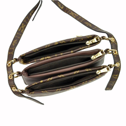 Torebka damska z eko-skóry Eslee ES8952 coffee