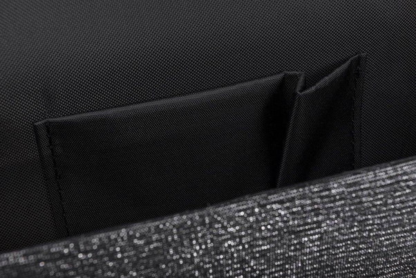 Grafitowa damska kopertówka Felice F15 BROKAT - min. zamówienie 20 / 50 / 100 szt.