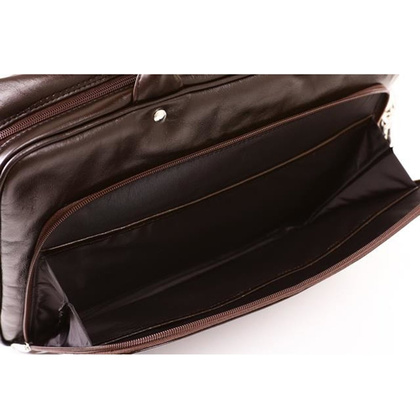 Torba skórzana na laptopa KEMER VOOC 15,6" EP8 Czarna