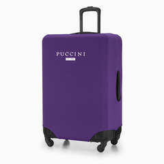 Elastyczny pokrowiec na duża walizkę PUCCINI PBA 7D Fioletowy