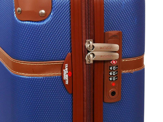 Mała kabinowa walizka DIELLE 160 Granatowa