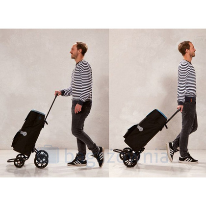 Wózek na zakupy ANDERSEN Quattro Senta 185-028-82 Czarny