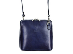 Torebka damska skórzana Gregorio 1702 Granatowa