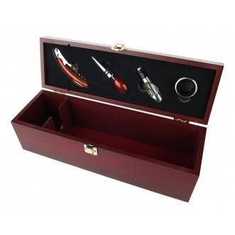 Drewniana skrzynka na wino