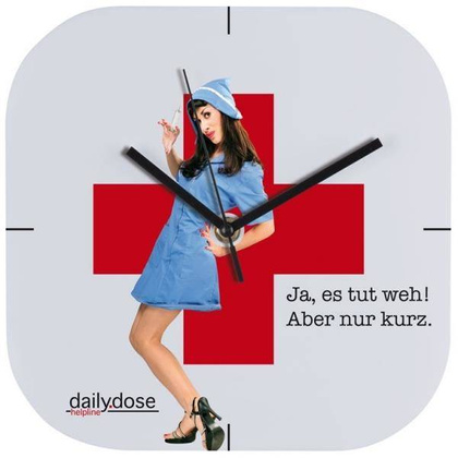 Zegar ścienny BEL AIR Biały