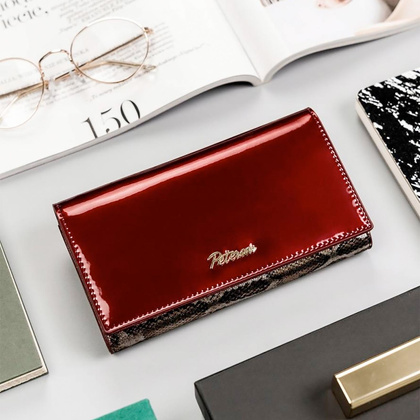 Duży portfel damski na zatrzask