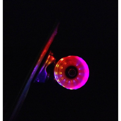 DESKOROLKA PLASTIKOWA 22 CALE ENERO RÓŻOWA LED