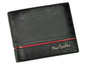 Portfel męski skórzany PIERRE CARDIN SAHARA TILAK15 325 Czarny / Czerwony