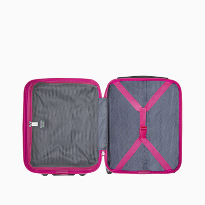 Mała kabinowa walizka PUCCINI BALI ABS021D 3A Różowa