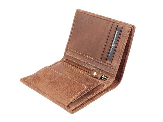 BH-396 TUCSON Portfel męski skórzany Brązowy