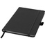 Notes A5 z kolorowym brzegiem Czarny