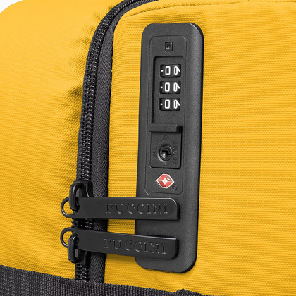 Duża walizka PUCCINI COLORADO EM50249A 6 Żółta