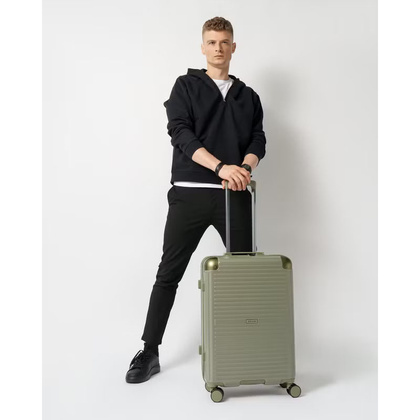 Średnia walizka PUCCINI DALLAS PC034B 5A Zielona