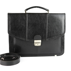 524 Torba męska 2-komorowa - czarny KEMER