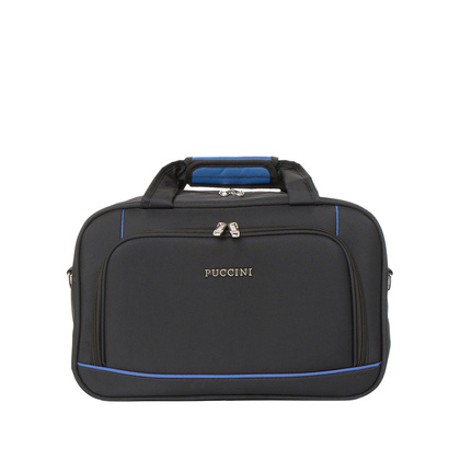 Torba podróżna podręczna PUCCINI NEW PADWA BM20510 17 Czarno niebieska