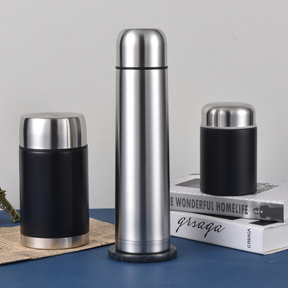 Termos 1000 ml, srebrny