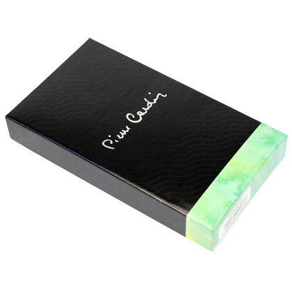 Portfel damski skórzany PIERRE CARDIN 06 ITALY 100 Czerwony