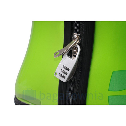 Walizka dziecięca KEMER ŻABA Zielona - min. zamówienie 20 / 50 / 100 szt.