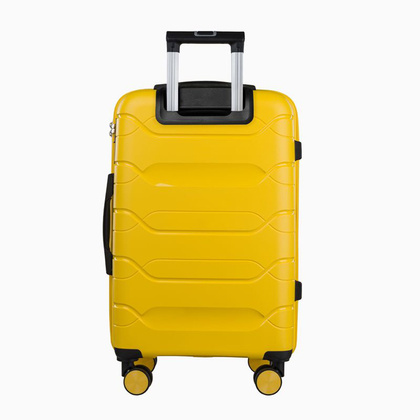 Średnia walizka PUCCINI ZADAR PP020B 6 Żółta