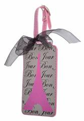 Zawieszka na bagaż z wieżą eiffla