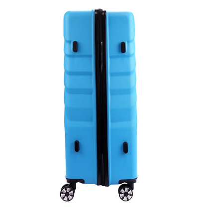 Zestaw z trzech walizek i kuferka W6007#14 14/20/24/28 magnolia KEMER