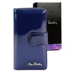 Duży skórzany portfel damski Pierre Cardin