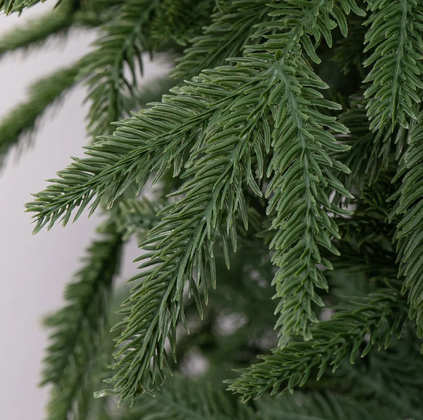 Choinka Sztuczn PE04 220cm GĘSTA JODŁA 100% PE