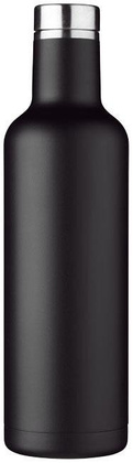Butelka Pint z izolacją próżniowo miedzianą Czarna