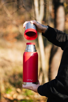 Termos turystyczny 1l FUORI czerwony 8531