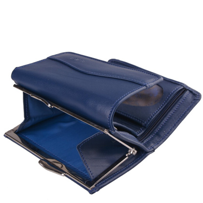 Portfel damski skórzany KEMER P25 LK Granat - min. zamówienie 20 / 50 / 100 szt.