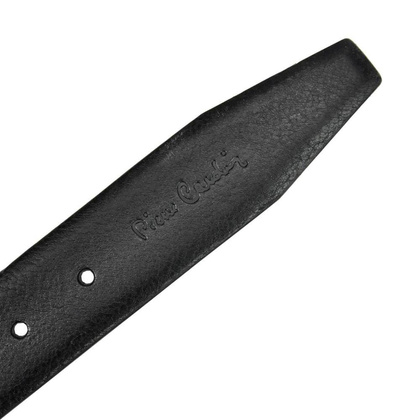 Pasek męski skórzany PIERRE CARDIN GF 8004 Niebieski