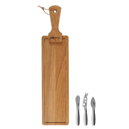 Zestaw do sera Friends, deska i 3 noże