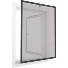 Moskitiera okno alu 120 x 140 antracyt