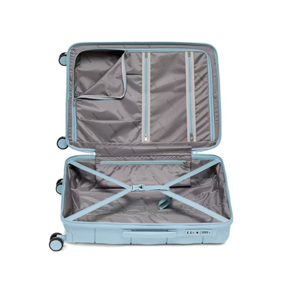 Średnia walizka PUCCINI KYOTO PP026B 7B Niebieska