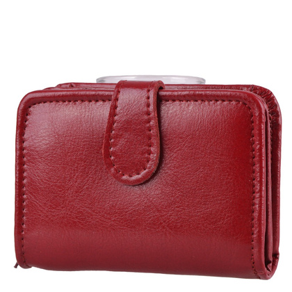 Portfel damski skórzany KEMER P20 Bordowy  - min. zamówienie 20 / 50 / 100 szt.