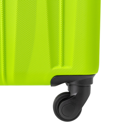 Średnia walizka PUCCINI BALI ABS021B 5B Limonkowy