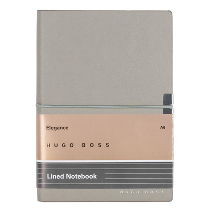 Notes Hugo Boss A6 Elegance Storyline Grey Lined