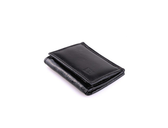 Portfel męski skórzany KEMER P9 Czarny - min. zamówienie 20 / 50 / 100 szt.