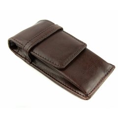 319  Etui 3-komorowe - jasny brąz KEMER