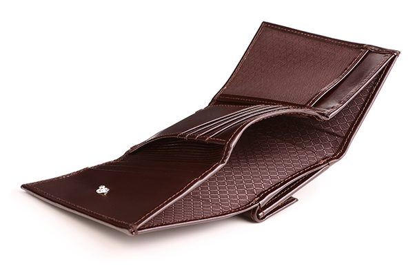 Mały skórzany portfel damski KEMER VOOC PPD4 Czarny